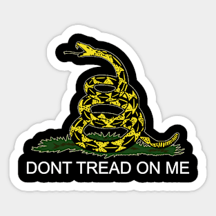 Dont tread on me Sticker